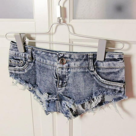 

Coopserbil Waist Mini Cut Short Denim Low Off Women Jeans Pants Shorts Women s Jeans Womens on Pants Tall Jean Pajama Pants Women
