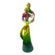 thumbnail image 1 of Figura de pareja abrazada, estatua abstracta de amante, decoración de San Valentín Amarillo verde, 1 of 9