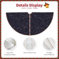 thumbnail image 4 of KLL Beautiful Roses Christmas Tree Skirt 48" ,Party Decorations Farmhouse for Christmas Decorations Holiday Party, 4 of 6