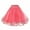 Watermelon Red, variant on Knee Length Petticoat Skirt for Women - Women's 50s Petticoat Tutu Underskirt Under Dress Puffy Skirt Half Slip