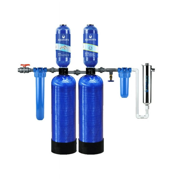 Aquasana Whole House Well Water Filter & Conditioner - WH-WELL-CT-UV