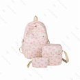 thumbnail image 1 of Mochilas Mochila Estética Escuela Secundaria para Niña Mujer Estampados Lazos () Rosa, 1 of 3