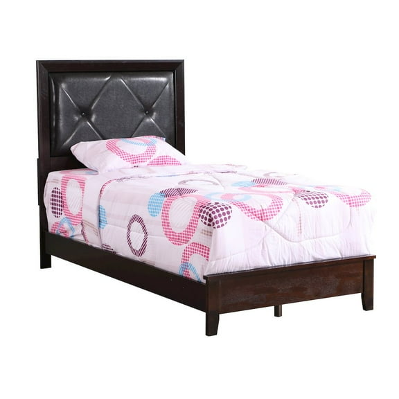 Glory Furniture Primo Twin Bed in Espresso Color