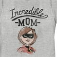 thumbnail image 2 of Women's The Incredibles 2 Incredible Mom Water Color  Graphic Tee Athletic Heather Large, 2 of 4