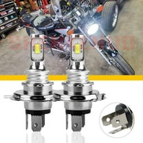 H4 9003 CSP LED Headlight Bulb Kit For Kawasaki ZG1400 Concours 14 ABS 2008-2019