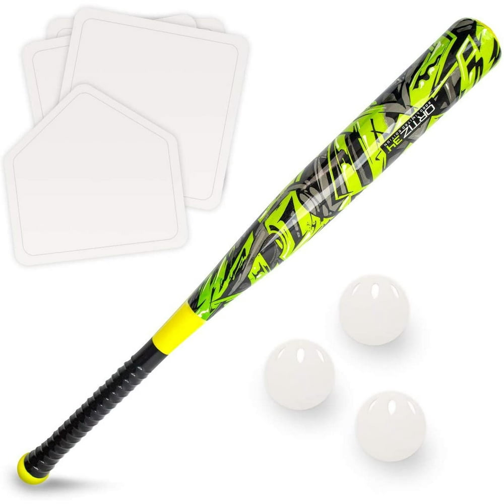 Ortiz34 Grand Slam Set for Back Yard Baseball Graffiti Plastic Bat, 3