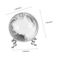 thumbnail image 2 of MLINS  Crystal Ball Decoration Orbs Decorative Wedding Decorations Silver, 2 of 8