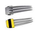 thumbnail image 4 of Juguetes de Halloween con forma de garra de plástico para cosplay de Wolverine, 4 of 4