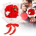 thumbnail image 2 of Artificial Rose Bouquet, Preserved Flowers Bouquet, Preserved Floral Gift Arrangement, Long Lasting Fake Rose Bouquet for Valentine's Day, Anniversary, Birthday Gifts for Women, 2 of 6