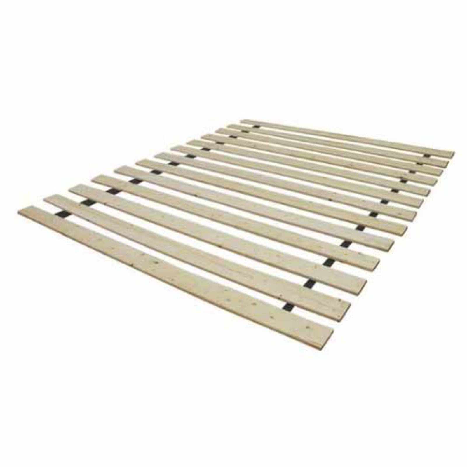 Full Continental Sleep Standard Mattress Support Wooden Bunkie Board/Slats Beige Renewed