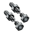 thumbnail image 1 of Pendientes de moda europeos y americanos de acero inoxidable y titanio con tornillo, pendientes de piercing para Halloween, pendientes de tornillo, 1 of 2