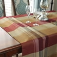 thumbnail image 5 of Square Tablecloth 52 x 52 Inch Checkered Table Cloths Spillproof Anti-Shrink Soft and Wrinkle Resistant Decorative Fabric Table Cover for Kitchen Dinning Tabletop Outdoor(Square,Red), 5 of 6