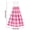 Pink White Plaid, variant on Dailycode Kitchen Wash Cloths with Hanging Loops Absorbent Absorbent Quick Drying Hand Towels, 2 Pack, Navy and White Plaid