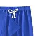 thumbnail image 5 of NAISIBABY Boys Girls Outfit Sets, Soft Short Sleeve T-Shirt and Pants 2-Piece Kids Comfort Casual Clothes Blue Size 1, 5 of 6