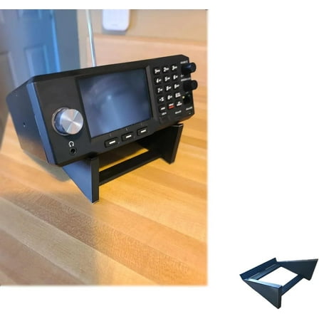 Base/Mobile Scanner Stand for Uniden SDS200, Heavy-Duty Desktop Mount, Adjustable Scanner Holder