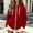 Red, variant on WIZUTIZ Women's Zip Up Hoodie Jacket Double Pockets Solid Color Long Sleeve Winter Casual