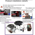 thumbnail image 4 of relayinert Car Pure Sine Wave Inverter 5000W Max Inverter Converter Pure Sine Wave Convenient Durable 24V To 220V, 4 of 6