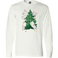 thumbnail image 3 of Inktastic Kawaii Cats Christmas Tree Long Sleeve T-Shirt, 3 of 5