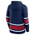 thumbnail image 3 of Chandail à Capuchon à Lacets Profond pour Hommes des Montreal Canadiens - Bleu, 3 of 3