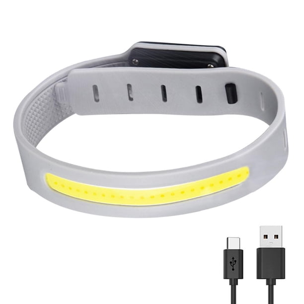 COB LED Brazalete Luz 350mAh 500LM Luz IPX4 Impermeable Tipo-C USB Recargable Likrtyny Para Estrenar
