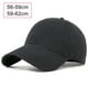 thumbnail image 2 of New Summer Baseball Cap Men Big Head Trucker Cap Women Sports Casual Sun Hat Washed Cotton Golf Visor Solid Color Peaked Dad Hat56-59cm(Adjustable) Gao Jinjia LED, 2 of 2
