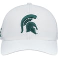 thumbnail image 2 of Men's-Top of the World  White Michigan State Spartans Reflex Hybrid Tech Flex Hat, 2 of 4
