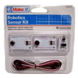 RadioShack Make It Robotics Sensor Kit 2770172 for sale online 