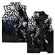 thumbnail image 4 of Chaqueta sin mangas de invierno para hombre, chaqueta con estampado retro 3D, chaleco para deportes al aire libre, chaqueta informal de moda para hombre, cortavientos, 4 of 5