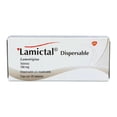 thumbnail image 1 of Lamictal 100 mg, 28 tabletas dispersables sabor grosella, 1 of 3