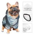 thumbnail image 3 of Balery Fantasy Swan Yacht Design Sudadera con Capucha para Perros Pequeños – Ropa para Mascotas, Disfraz para Perros y Gatos, Ideal para Fiestas y Cosplay-Large, 3 of 7