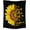 Sunflower Blanket Style4, variant on Sunflower Blanket - Soft, Fuzzy & Warm - 40x30 Inches Small Blanket for Office, Chair - Black Cute Throw Blanket Gifts for Girls