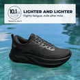thumbnail image 3 of ALLSWIFIT Men's Road Running Shoes Cushion Tennis Shoes Non-Slip Comfortable Lightweight Gym Workout Athletic Arch Support Walking Sneakers Active5K, 3 of 7