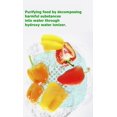 thumbnail image 5 of limpiador ultrasónico de lavado de alimentos, máquina portátil de limpieza de frutas y verduras para el hogar, interior, exterior, camping, lavadora de frutas y verduras (azul) ShuxiuWang 1327537010616, 5 of 5