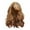 Brown, variant on Cost-Saving! WEIWEIGG Women's Blonde Long Wig, Curly Layered Wig, Heat Resistant Synthetic Full Wig, Breathable & Natural Looking for Women Daily Party Wear