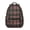 Red and Green, variant on Red and Green Checkered Pattern Backpack for School, Cute School Bag with Adjustable Shoulder Straps and Padded Back, 15.3"x11"x6.7"
