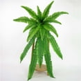 thumbnail image 6 of Clearance!UV Resistant Lifelike Artificial Boston Fern, Artificial Ferns for Outdoors, Boston Ferns Artificial Plants, Fake Boston Fern for Porch Window Home Decor, 6 of 7
