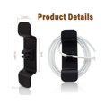 thumbnail image 5 of Cable Winder Multi-purpose Anti-winding Mini Kitchen Appliance Power Cord Management Holder for Home-Black, 5 of 5