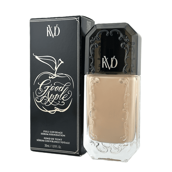 KVD Beauty Good Apple Full-Coverage Serum Foundation – Light 018 – 30 mL / 1.01 FL oz