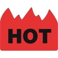 thumbnail image 1 of Tape Logic DL1399 1.50 x 2 in. - Hot Bill of Lading Flame Labels, Red & Black - Roll of 500, 1 of 1