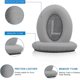 thumbnail image 3 of Replacemen Ear Cushions for Bose Quiet Comfort 35 Soft Protein Leather Replacement Ear Pad for Bose QC 35/25 / 15 QC2 / Ae2 / Ae2i / Ae2W / Sound Link, 3 of 5