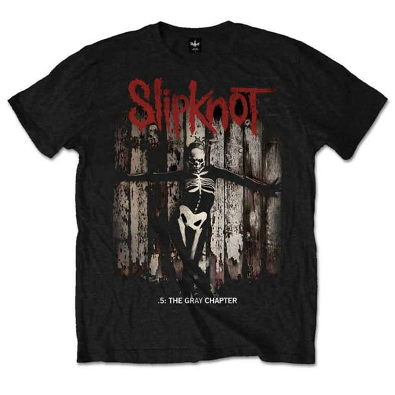 Slipknot Unisex T-Shirt .5 The Gray Chapter Album (X-Large)