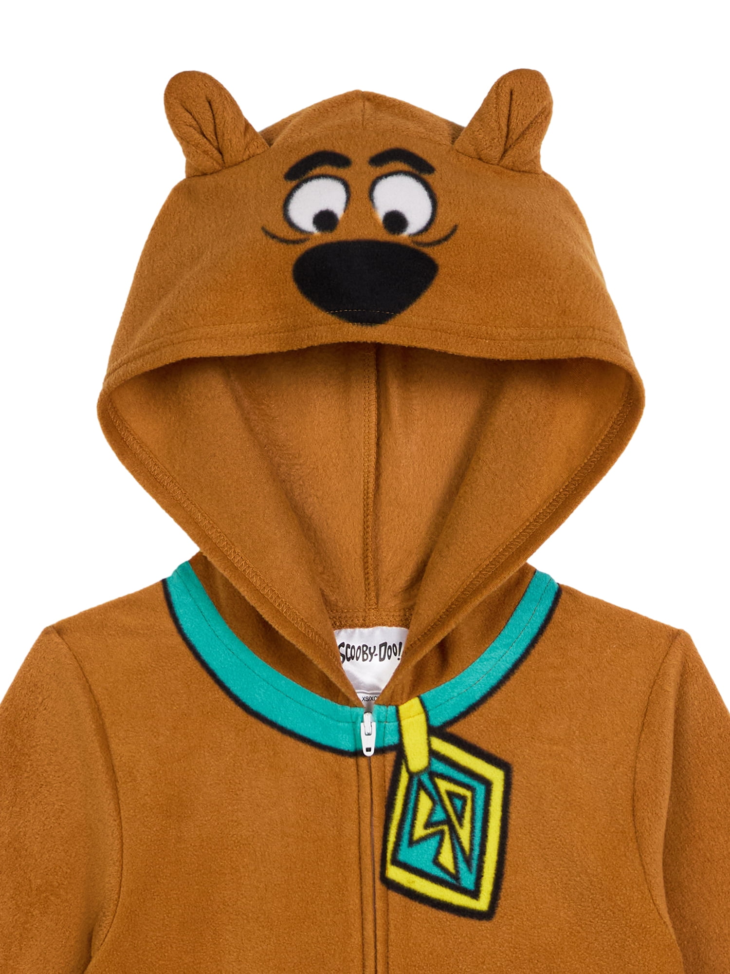 Scooby Doo Boys Long Sleeve Blanket Sleeper, One-Piece, Sizes 4-12