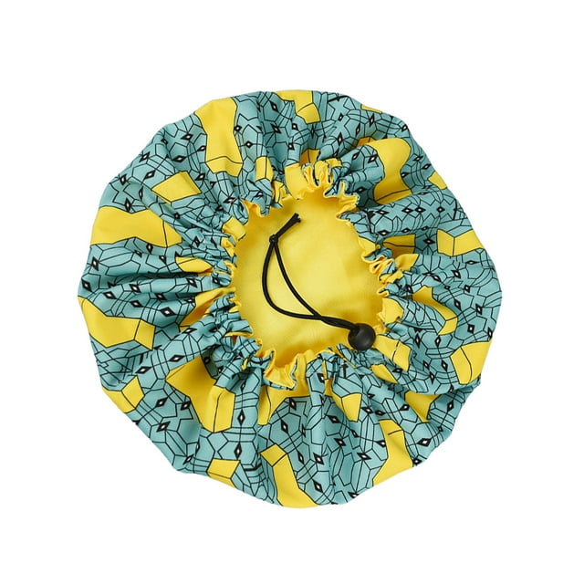 Gorro de noche Qarigey para dormir de poliéster para niños pequeños amarillo