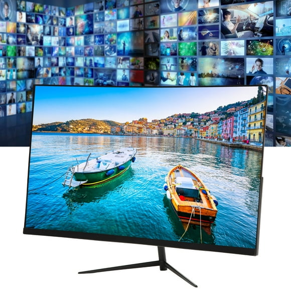 27 Inch Computer Monitor, HD PC Monitors 1920 X 1080p IPS Display 75Hz, Ultra Thin Ultra Light, Eye Care,VGA Inputs,Display Screen For Industrial Equipment