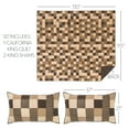 thumbnail image 4 of VHC Brands Kettle Grove Bedroom Decor, King Quilt Set; 1-Quilt 110Wx97L w/2 Shams 21x37, 4 of 10