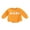Orange, variant on Bagilaanoe Newborn Baby Girl Boy Oversized Romper Sweatshirt Long Sleeve Bodysuit Letter Print Pullover 3M 6M 12M 18M Infant Casual Tee Tops