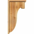thumbnail image 3 of 8"W x 14"D x 26"H Del Monte Rough Sawn Corbel w/Backplate, Western Red Cedar, 3 of 9