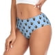 thumbnail image 2 of Fotbe french Bulldog Face Calzones Estampados para Mujer – Ropa Interior de Algodón, Cómoda, Suave y Elástica-XX-Large, 2 of 6