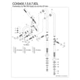 thumbnail image 6 of Aqua Vintage CCK8405DKL Concord Freestanding Tub Faucet with Supply Line, Stop Valve, Oil Rubbed Bronze, 6 of 7