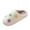 B, variant on VBARHMQRT Dearfoam Slippers Women Black Couples Men Women on Furry Flat Home Winter Round Toe Keep Warm Prints Slippers Shoes